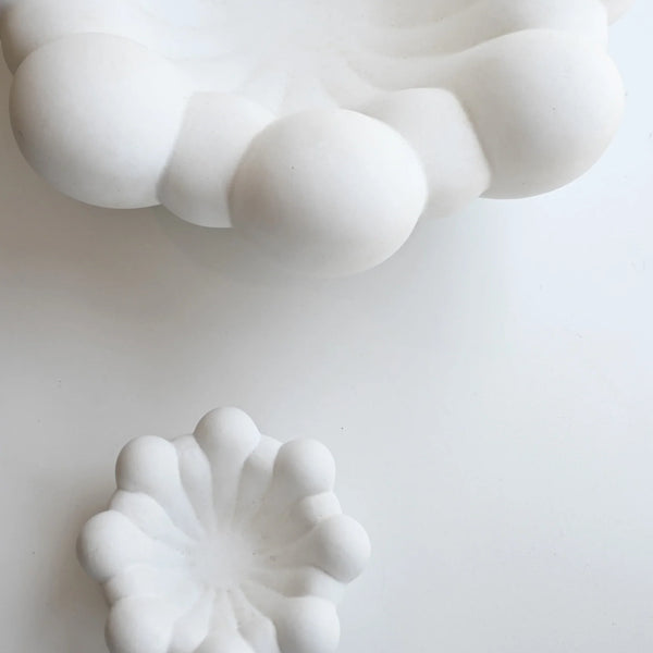 Bloom Tray Bone Mini White