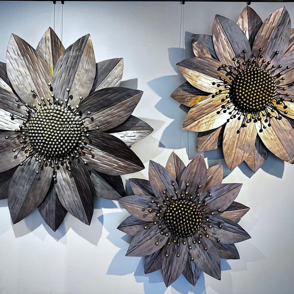 Naga Flower İron Gold Antique 120 cm