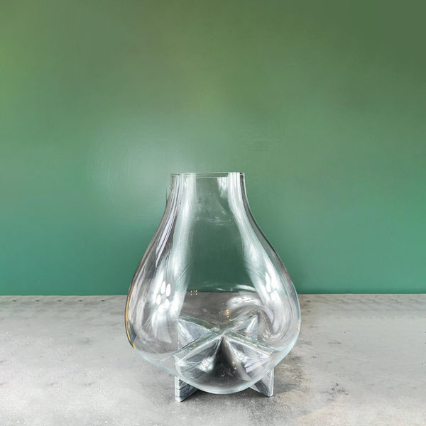 Vanessa Mitrani Vase Cross Gravity Transparent /Albatre