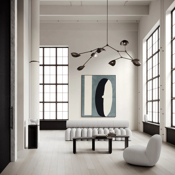 Bloom Vase Slim Mini Bone White