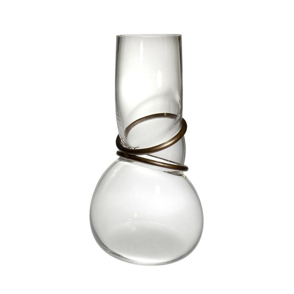Vanessa Mitrani Double Ring Vase - Transparent