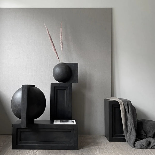 Offset Vase Big Coffee