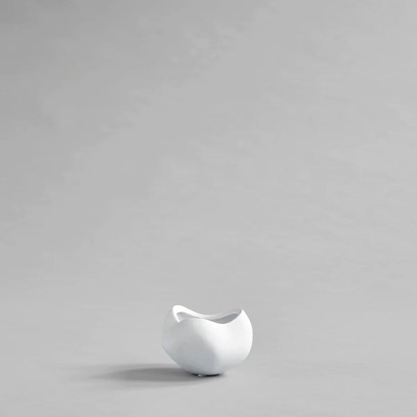 Curve Bowl Mini Bone White