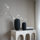 Sunao Vase Slim Medio  Black