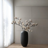 Sunao Vase Slim Hexa Black
