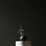 Sunao Vase Fat Mini Black
