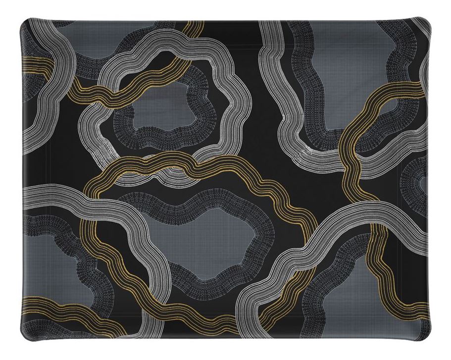 46*36 Anneaux Bleu Mineral