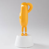 Mini Hope Bird Glossy Dark Yellow Satin White Base