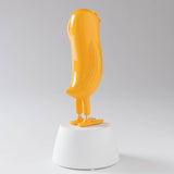 Mini Hope Bird Glossy Dark Yellow Satin White Base