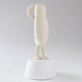 Mini Hope Bird Matt Ecrue Satin White Base