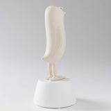 Mini Hope Bird Matt Ecrue Satin White Base