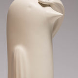 Mini Hope Bird Matt Ecrue Satin White Base