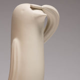 Mini Hope Bird Matt Ecrue Satin White Base