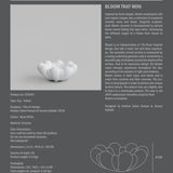 Bloom Tray Bone Mini White