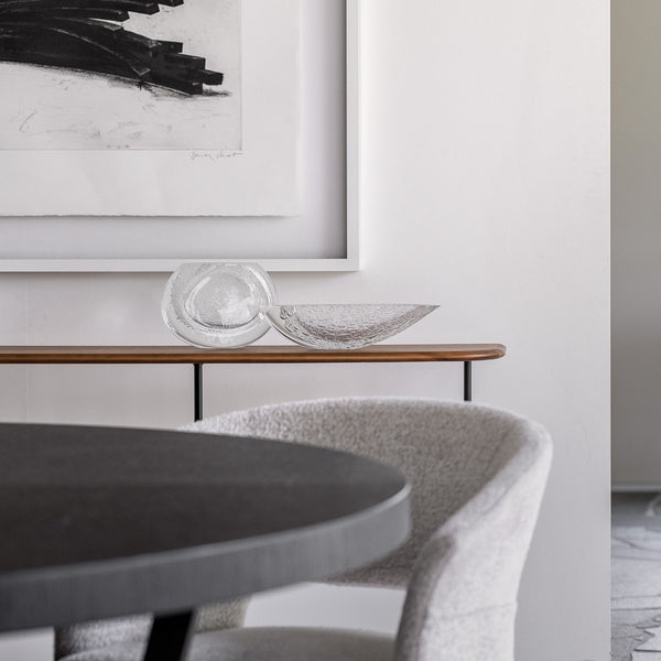 Canoe Vase Transparent