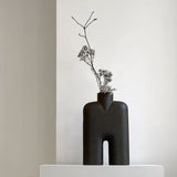 Cobra Vase Tall Medio Coffee