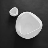 Curve Bowl Mini Bone White