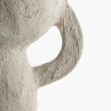 Vase S White Earth