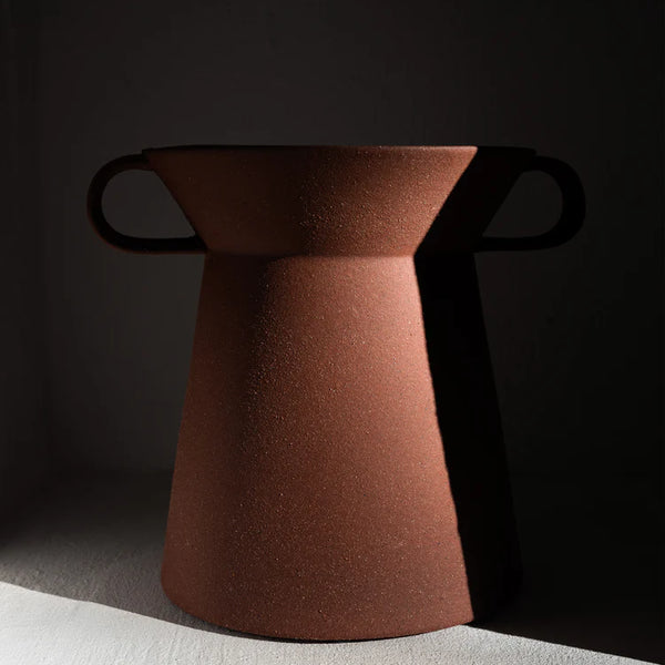 Vase 03 L Red Brown Marie- Ann