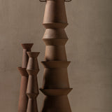 Vase L Red Brown Marie- Ann