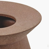 Vase L Red Brown Marie- Ann