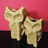 Owl Vase S  Yellow By Marni