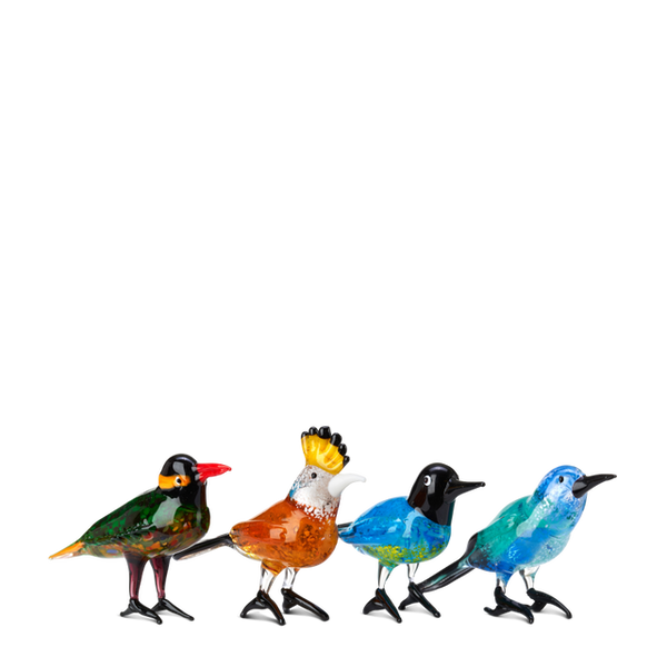 Glass Paradıse Bırds Set