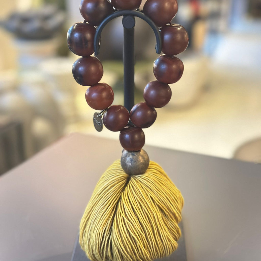 Julia Atlas - Rare Brown Cow Horn