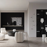 Cobra Vase Double Medio Black