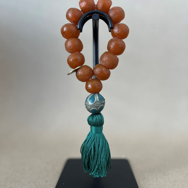 Julia Atlas - Green Tassel