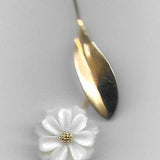 ANDRES GALLARDO-Daisy Stem Earrings Gold