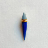 ANDRES GALLARDO-Mix Spike Double Cobalt Grey (Tekli Küpe)