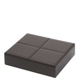 RIVIERE Dikdörtgen Deri Kutu Moka