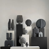 Cobra Vase Tall Medio Coffee