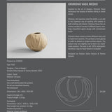 Orımono Vase Medio Sand