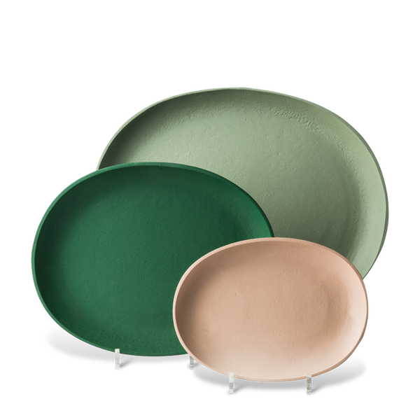 Tray Greek Green Çağla Yeşil  Tabak