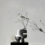 Tribal Vase Mini Bone White