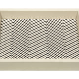 RIVIERE Febe Box Herringbone Waked Cotton Box Ivory