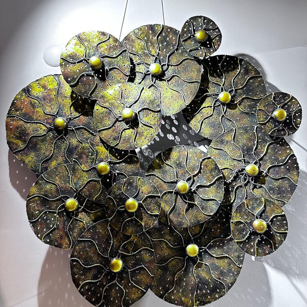 Naga Lotus Leaf Round Green&Brown