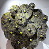 Naga Lotus Leaf Round Green&Brown