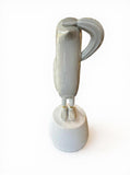 Mini Hope Bird Glossy Light Grey Satin White Base