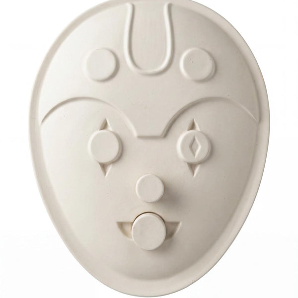Tribu Mask Oval 1. Matt Ecrue