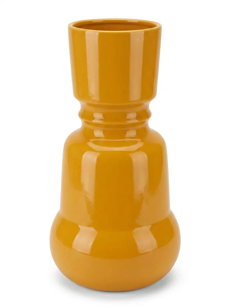 Issima C Vase! Glossy Dark Yellow