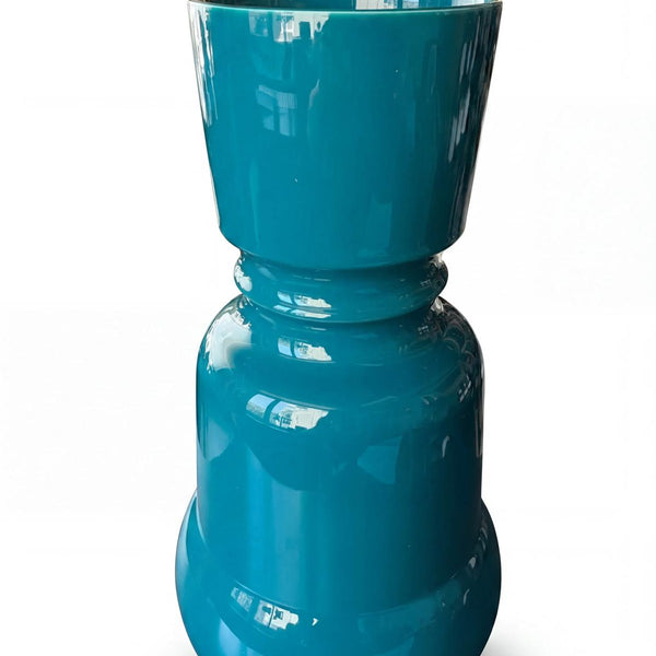Issima C Vase! Glossy Biscay Bay