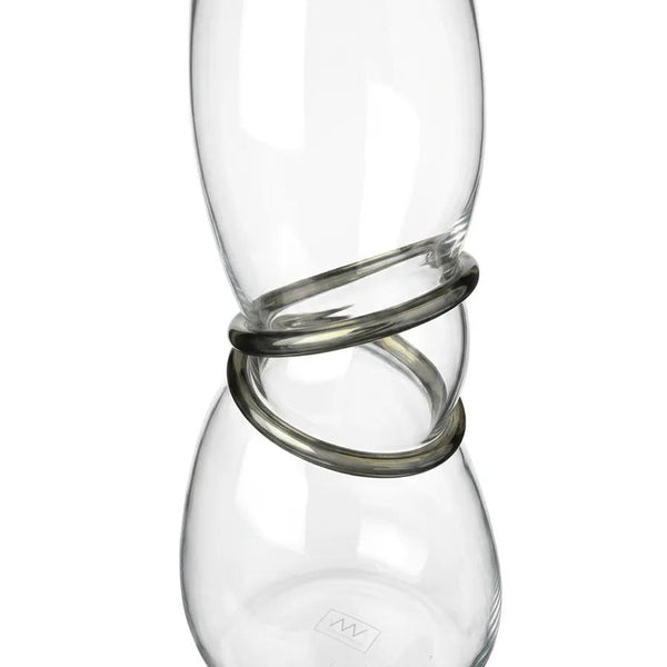 Vanessa Mitrani Double Ring Vase - Transparent