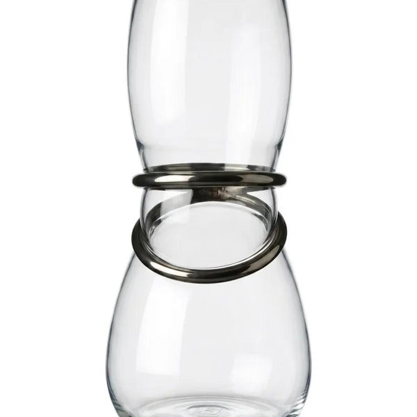 Vanessa Mitrani Double Ring Vase - Transparent