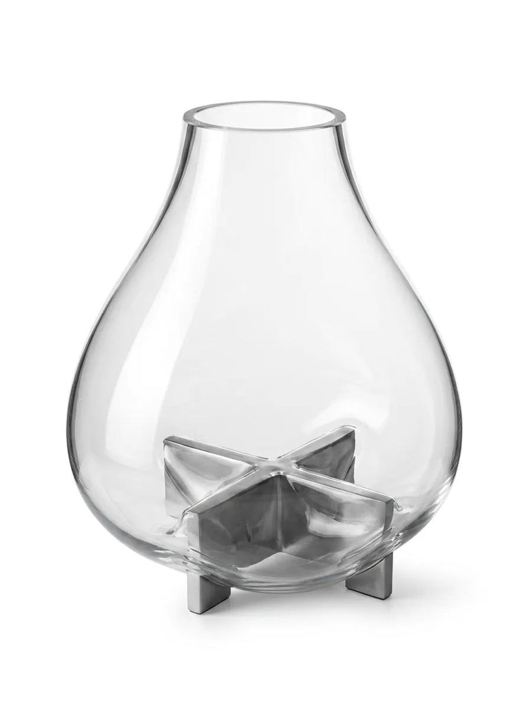 Vanessa Mitrani Vase Cross Gravity Transparent /Albatre