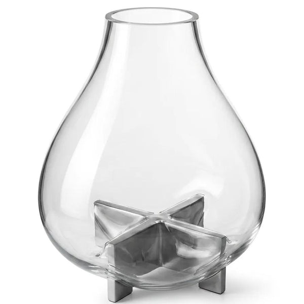 Vanessa Mitrani Vase Cross Gravity Transparent /Albatre