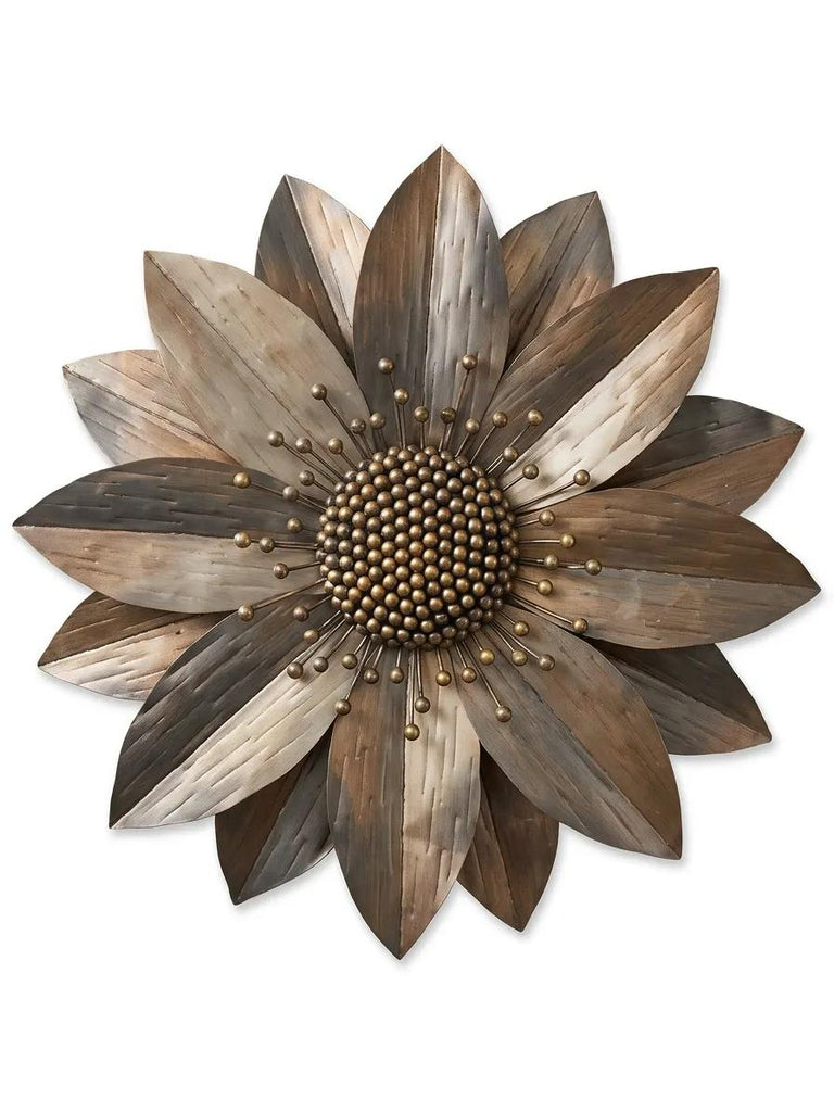 Naga Flower İron Gold Antique 100 cm