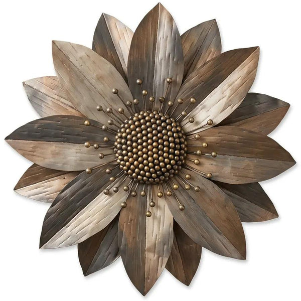 Naga Flower İron Gold Antique 100 cm